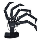 Halloween Articulated Fingers 3 Dimensions Printed Articulated Finger Extensions for Halloween Party CosplayBlack Right Hand - Close-Up Angle
