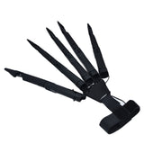 Halloween Articulated Fingers 3 Dimensions Printed Articulated Finger Extensions for Halloween Party CosplayBlack Right Hand - Extra Image
