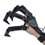 Halloween Articulated Fingers 3 Dimensions Printed Articulated Finger Extensions for Halloween Party CosplayBlack Right Hand - Extra Image