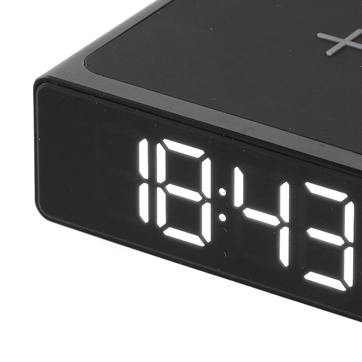 Digital Alarm Clock 3 In1 LED Desktop Digital Clock with Wireless Charging USB Power Supply for Bedroom Bedside Office