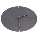 Nordic Style Simple Wooden Wall Clock Quartz Movement Wall Clock for Office Living Room