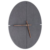 Nordic Style Simple Wooden Wall Clock Quartz Movement Wall Clock for Office Living Room