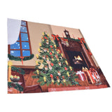 Christmas Tapestry Multi Purpose Exquisite Appearance Polyester Fiber Christmas Wall Tapestry230x180cm - Extra Image