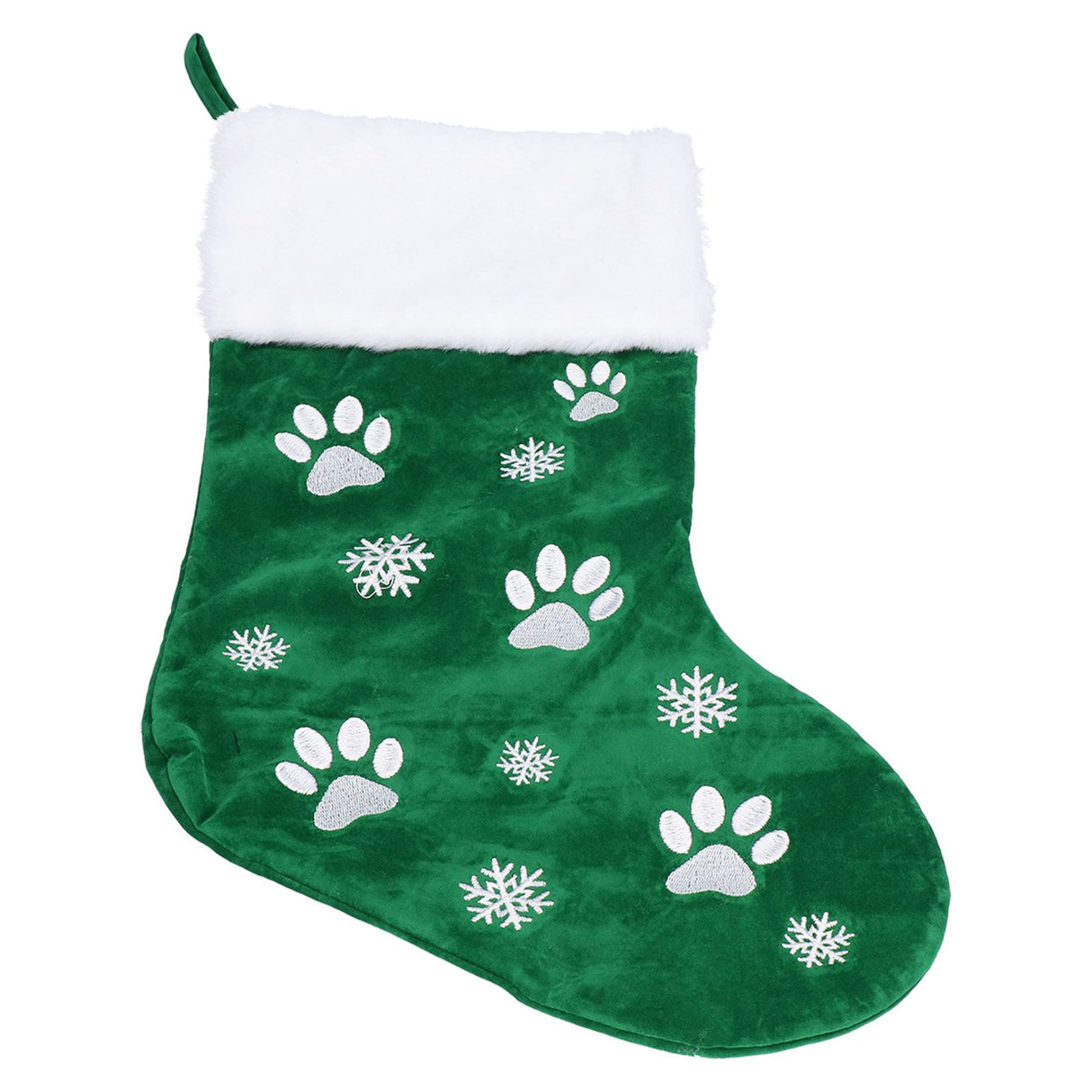 Christmas Stocking Gift Bag Xmas Tree Hanging Pendant Craft for Home Party Decorative OrnamentGreen