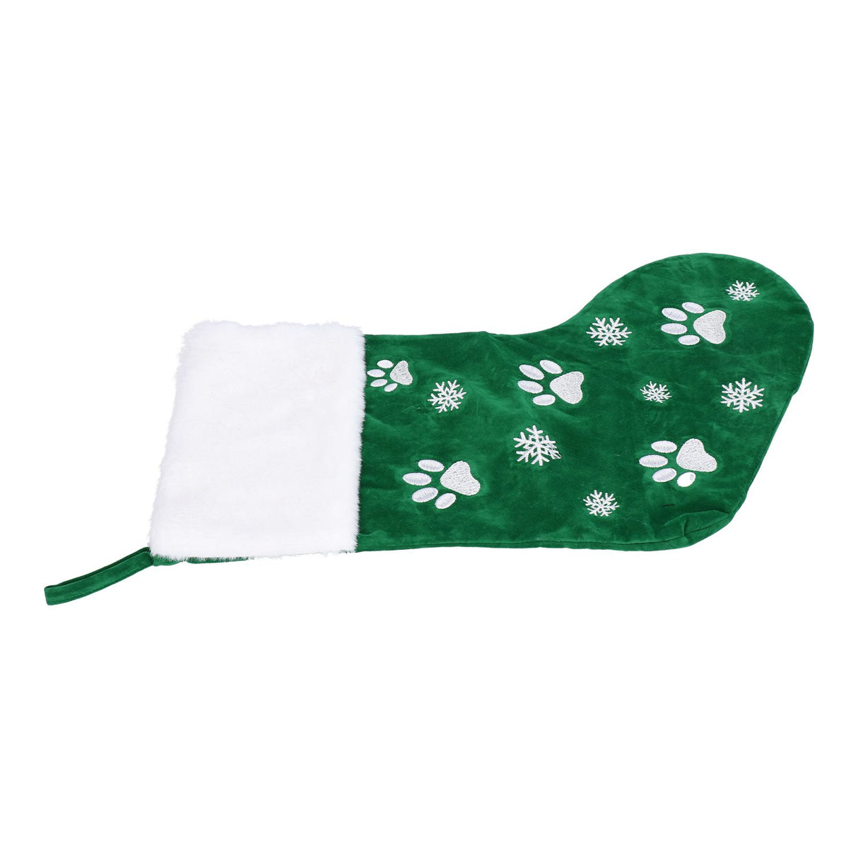 Christmas Stocking Gift Bag Xmas Tree Hanging Pendant Craft for Home Party Decorative OrnamentGreen