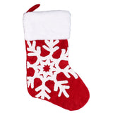 Cute Christmas Stocking Christmas Tree Ornament Gift Bag Christmas Fireplace Pendant for Festival DecorationSnowflake