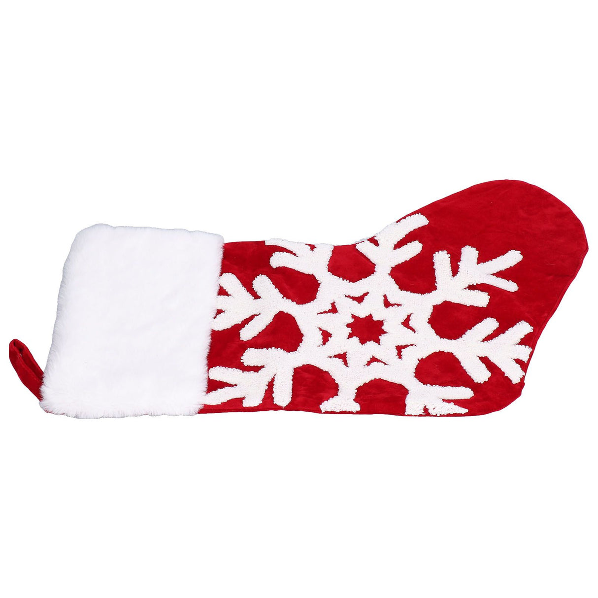 Cute Christmas Stocking Christmas Tree Ornament Gift Bag Christmas Fireplace Pendant for Festival DecorationSnowflake
