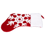 Cute Christmas Stocking Christmas Tree Ornament Gift Bag Christmas Fireplace Pendant for Festival DecorationSnowflake