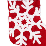 Cute Christmas Stocking Christmas Tree Ornament Gift Bag Christmas Fireplace Pendant for Festival DecorationSnowflake