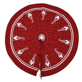 Christmas Tree Skirt Soft Reusable Christmas Tree Carpet Mat Christmas Tree Bottom Decoration