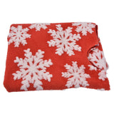 Christmas Tree Skirt White Snowflake Pattern Xmas Tree Mat for Holiday Party Decorations122cm/48.0in - Extra Image