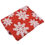 Christmas Tree Skirt White Snowflake Pattern Xmas Tree Mat for Holiday Party Decorations122cm/48.0in