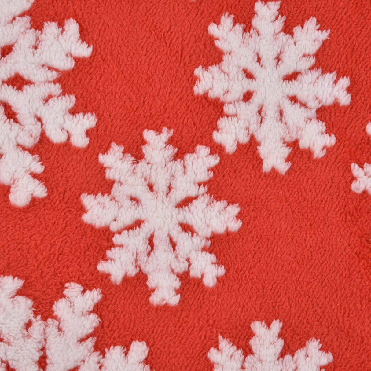 Christmas Tree Skirt White Snowflake Pattern Xmas Tree Mat for Holiday Party Decorations122cm/48.0in
