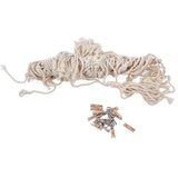 Boho Hat Wall Hanging Rack Cotton Rope Woven Bohemian Caps Holder for Home Office StudioType A - Extra Image