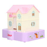 Doghouse Money Saving Box Automatic Coin Swallowing with Light Music Effects Toy Gift for KidsPurple Fortune Dog - 45-Degree Angle