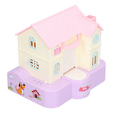 Doghouse Money Saving Box Automatic Coin Swallowing with Light Music Effects Toy Gift for KidsPurple Fortune Dog - Rear View