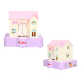 Doghouse Money Saving Box Automatic Coin Swallowing with Light Music Effects Toy Gift for KidsPurple Fortune Dog - Extra Image