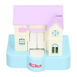 Doghouse Money Saving Box Automatic Coin Swallowing with Light Music Effects Toy Gift for KidsBlue Fortune Dog - Front View