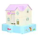 Doghouse Money Saving Box Automatic Coin Swallowing with Light Music Effects Toy Gift for KidsBlue Fortune Dog - Side View