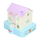 Doghouse Money Saving Box Automatic Coin Swallowing with Light Music Effects Toy Gift for KidsBlue Fortune Dog - 45-Degree Angle