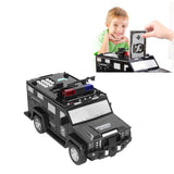 Armored Car Money Piggy Bank Electronic Educational Auto Password Cash Bank Toy Car for Kids