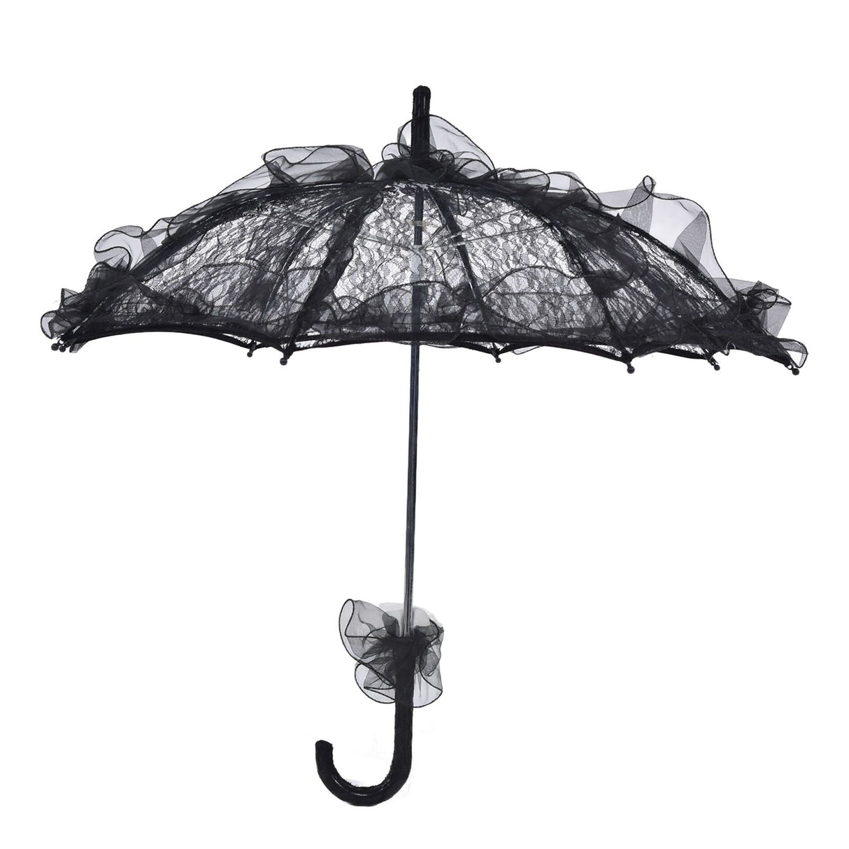 Elegant Lace Bride Umbrella Wedding Party Photography Decor Prop Lace Parasol Decoration