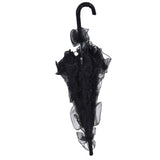 Elegant Lace Bride Umbrella Wedding Party Photography Decor Prop Lace Parasol Decoration - Close-Up Angle
