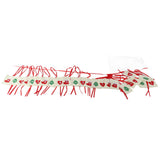 Christmas Advent Calendar Bags Hanging 24 Days Countdown Calendar Pocket for Party Celebration Decoration