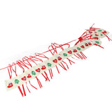 Christmas Advent Calendar Bags Hanging 24 Days Countdown Calendar Pocket for Party Celebration Decoration