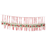 Christmas Advent Calendar Bags Hanging 24 Days Countdown Calendar Pocket for Party Celebration Decoration
