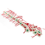 Christmas Advent Calendar Bags Hanging 24 Days Countdown Calendar Pocket for Party Celebration Decoration