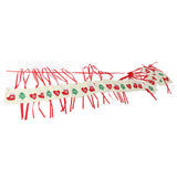 Christmas Advent Calendar Bags Hanging 24 Days Countdown Calendar Pocket for Party Celebration Decoration