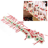 Christmas Advent Calendar Bags Hanging 24 Days Countdown Calendar Pocket for Party Celebration Decoration - Extra Image