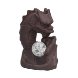 Smoke Waterfall Backflow Incense Burner Ceramic Incense Holder Dragon Aroma Burner Home Decoration Ornament - Front View