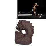 Smoke Waterfall Backflow Incense Burner Ceramic Incense Holder Dragon Aroma Burner Home Decoration Ornament - Extra Image