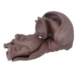 Ceramic Incense Burner Waterfall Backflow Incense Holder Ornament for Home Bedroom Office Sauna SPA