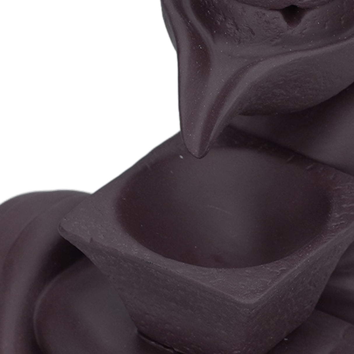 Backflow Incense Burner Smoke Waterfall Ceramic Incense Holder Aroma Burner Home Ornament for Bedroom Decoration
