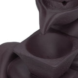 Backflow Incense Burner Smoke Waterfall Ceramic Incense Holder Aroma Burner Home Ornament for Bedroom Decoration - Extra Image