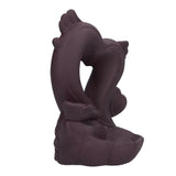 Backflow Incense Burner Smoke Waterfall Aroma Burner Ceramic Incense Holder Ornament for Home Office Decoration