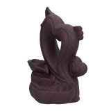 Backflow Incense Burner Smoke Waterfall Aroma Burner Ceramic Incense Holder Ornament for Home Office Decoration