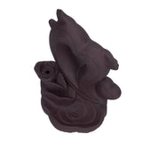 Backflow Incense Burner Smoke Waterfall Aroma Burner Ceramic Incense Holder Ornament for Home Office Decoration - Extra Image