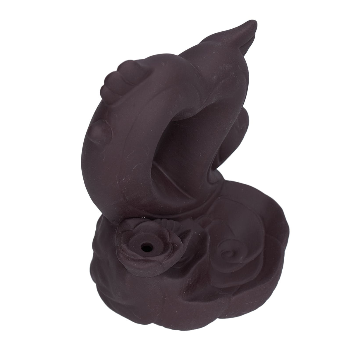 Backflow Incense Burner Smoke Waterfall Aroma Burner Ceramic Incense Holder Ornament for Home Office Decoration