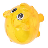 Transparent Plastic Money Saving Box Break Resistance Pig Shaped Piggy Bank for ChildrenL - Extra Image