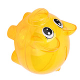 Transparent Plastic Money Saving Box Break Resistance Pig Shaped Piggy Bank for ChildrenS