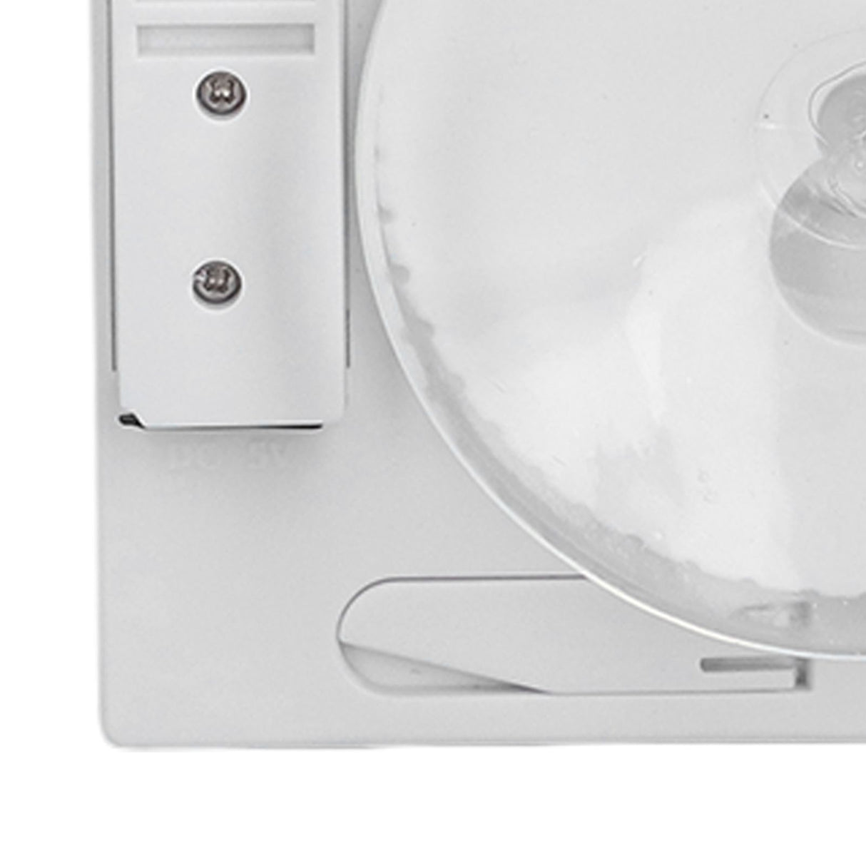 5in Wall Shower Clock Digital Timer Alarm Temperature Humidity Display Waterproof for Home BathroomWhite