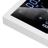 5in Wall Shower Clock Digital Timer Alarm Temperature Humidity Display Waterproof for Home BathroomWhite - Extra Image