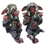 Resin Statue Garden Big Goblin Statue Leprechaun Anime Character Sculpture Home Decor Toys