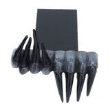 3D Devil's Hand Bookmark Innovative Synthetic Resin Tabletop Ornament Art Craft Stationery Gift