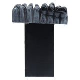3D Devil's Hand Bookmark Innovative Synthetic Resin Tabletop Ornament Art Craft Stationery Gift - Low Angle