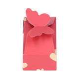 50pcs Favor Boxes Safe Durable Exquisite Lovely Gold Red Compact Portable Wedding Bags for Parties Birthdays